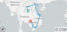 Laos - Kambodscha - Vietnam: Lächelndes Indochina - Geführte Privatreise - 13 Destinationen