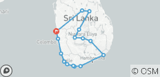 Gran Descubrimiento de Sri Lanka - 16 destinos