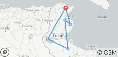 Tunisie FEMMES SEULES Odyssée du désert à la mer : Explorer la diversité des paysages de la Tunisie - 6 destinations