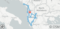 Albania comprehensive - self-drive tour - 22 destinations
