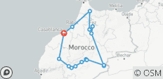 Découvrez le Maroc en 12 jours : Visite privée des villes impériales, du Sahara et plus encore - 16 destinations