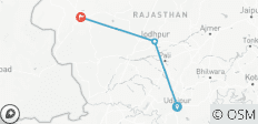 5 Nachten 6 Dagen Budget Vriendelijke Rajasthan Tour met Udaipur, Jodhpur en Jaisalmer - 3 bestemmingen