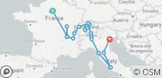 Harmonious Europe (from Paris to Venice) - 27 destinations
