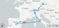 La Europa majestuosa y la España mágica (15 destinations) - 15 destinos