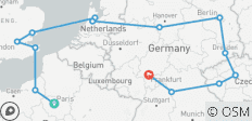 Una Europa inolvidable (from París to Fráncfort del Meno) - 14 destinos