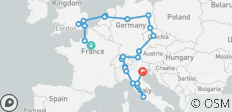 Große Europa-Tour (23 Destinationen) - 23 Destinationen