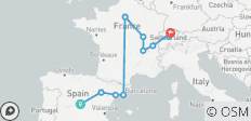 España, Francia y Suiza (11 destinations) - 11 destinos