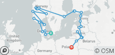 Tournée ScanBaltic (27 destinations) - 27 destinations
