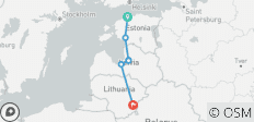 Verbluffende Baltische staten (van Tallinn naar Vilnius) - 6 bestemmingen