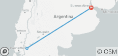 2-daagse Bariloche ervaring met optionele vliegtickets vanuit Buenos Aires - 3 bestemmingen