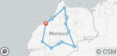 Expedition Through Morocco: From Casablanca to the Desert and Back - 12 destinations