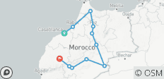 7-Day Moroccan Adventure: From Casablanca to Marrakech - 11 destinations