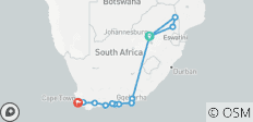 Safari au Kruger et Route des jardins - 14 destinations