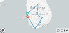 Hello Sri Lanka : 11 jours d\'émerveillement - Semi-Luxe | 3 - 4 étoiles - 8 destinations