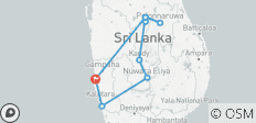 Sri Lanka - Perla del Índico con extensión a la playa de Beruwala - Días 1 - 15 Colombo - 10 destinos