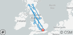 Patrimoine de l\'Angleterre et de l\'Écosse (2026, 11 jours) (18 destinations) - 18 destinations