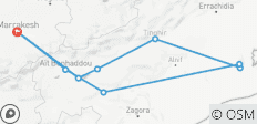 Private 5-days Morocco Tour from Marrakesh to Erg Chebbi Sahara Desert - 9 destinations