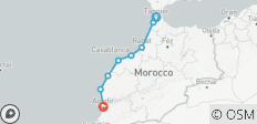 Tanger à Agadir via les villes côtières en 5 jours Circuit privé - 8 destinations