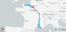 Gran Francia (2026) (Arles a París, 2026) - 19 destinos