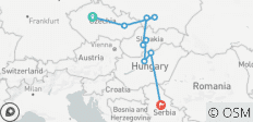 Premium Central Europe (9 destinations) - 9 destinations