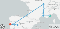 Entdecken Sie die Flüsse von Frankreich & Portugal - 15 Tage (33 Destinationen) - 11 Destinationen