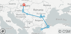 Europa del Este y Balcanes al descubierto con Turquía y Budapest - 11 destinos