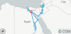Jerusalem, Jordanien und die Geheimnisse des Nils mit Alexandria - 25 Destinationen