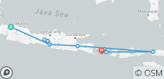 Recorridos por Indonesia 3 Islas: Java, Bali y Labuan Bajo - 11 destinos