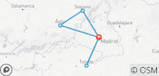 5 jours à Madrid avec Tolède, Avila et Ségovie - 6 destinations