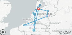 Belgian Delights & Holland in Bloom - 18 destinations