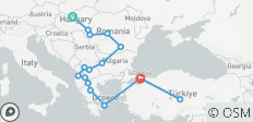 Groot Balkanavontuur Boedapest naar Athene & Cappadocië 3 VLUCHTEN INBEGREPEN - Kleine Groepsreis - 16 bestemmingen