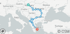 De Budapest à Athènes : à la découverte de l\'Europe de l\'Est - 5 dîners inclus - 21 destinations