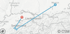 7 jours Munich et Zurich avec Grindelwald, Interlaken et Neuschwanstein - 4 destinations