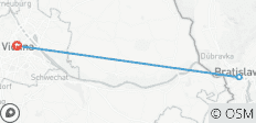 6 jours à Vienne, y compris la vallée du Danube et Bratislava - 3 destinations