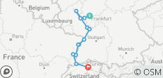 De majestueuze Rijn 2026|2027 - 8 Dagen (van Frankfurt-am-Main naar Zurich) - 13 bestemmingen