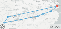 Gorgeous China 15D: SH, Zhangjiajie, Wangxiangu, Jingdezhen, Huangshan, Shenxianju etc. - 7 destinations
