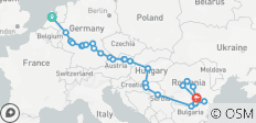 North Sea to Black Sea with Transylvania 2026|2027 - 28 destinations