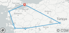 Wonders of Turkey Luxury Tour 10 Days - 7 destinations