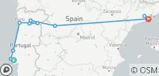 De Lisboa a Barcelona y Secretos del Duero - 11 destinos