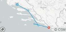 Split naar Dubrovnik Minicruise (Premium) - 3 dagen - 5 bestemmingen