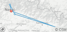 Mardi Himal Trekkingreise - 4 Tage - 5 Destinationen