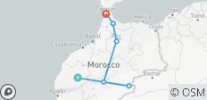 Private 3-tägige Marokko-Tour von Marrakesch nach Fès durch die Sahara - 4 Destinationen