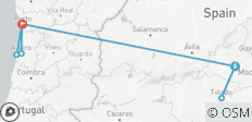 7 Day Madrid And Porto By Train - 7 destinations