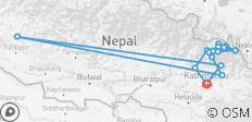 Dreifache Trekking Tour: Yala Peak, Gosainkunda und Helambu - 16 Tage - 26 Destinationen