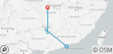 7 jours d\'aventure en famille à travers les merveilles naturelles du sud de la Chine (guide et chauffeur privés)) - 4 destinations