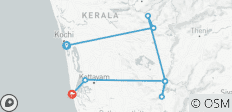 Voyage organisé au Kerala - 9 destinations