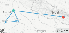 Circuit du Triangle d\'Or avec Katmandou - 12 destinations