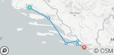Split a Dubrovnik - Crucero en barco Premium de 4 días - 6 destinos