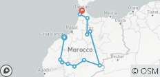 Circuitos Privados De 10 Días De Casablanca A Tánger ( Circuitos Por Marruecos ) - 12 destinos