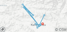 Kaffeefarm und Kathmandu Stadtrundfahrt - 12 Destinationen